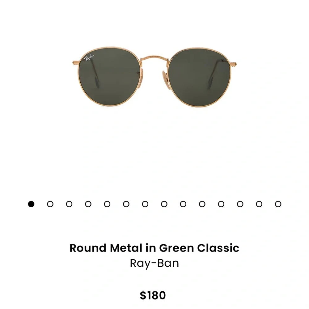 Round metal classic Ray-ban